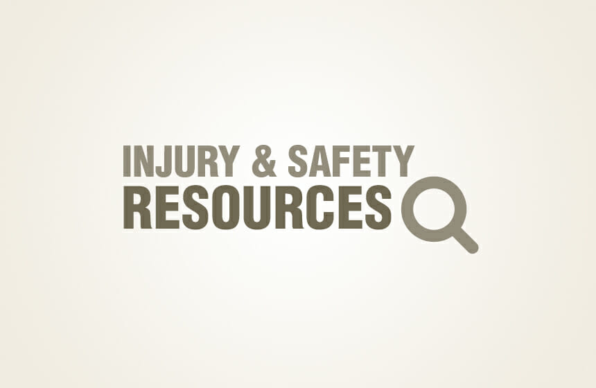 Injury and Safety Resources