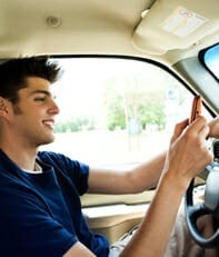 distracted teen driving